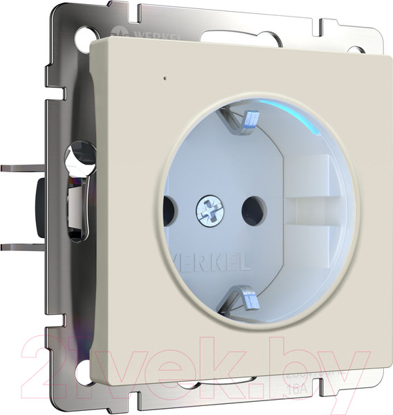 Изображение товара Розетка Werkel W1171462 (айвори матовый)