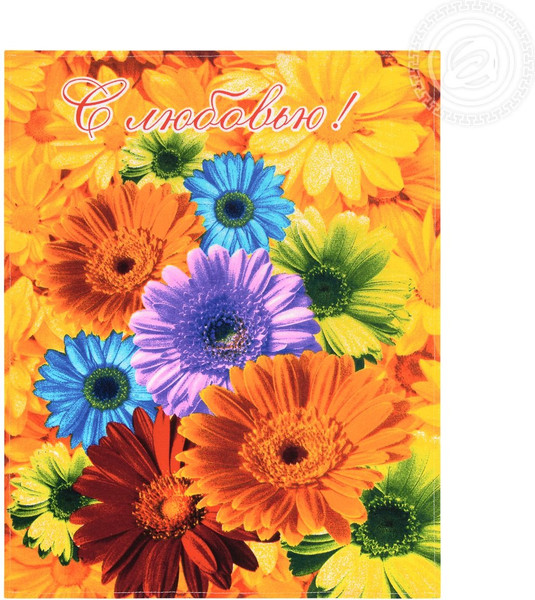 Изображение товара Набор полотенец АртПостель Цветник из рогожки 45x60