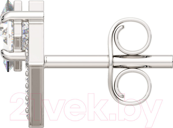 Изображение товара Серьги из серебра ZORKA 03101228.ZZ (с фианитами)