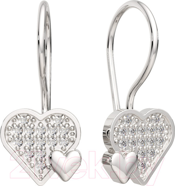 Изображение товара Серьги из серебра ZORKA 03101235.ZZ (с фианитами)