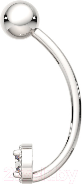 Изображение товара Пирсинг из серебра ZORKA 0710001 (с фианитом)