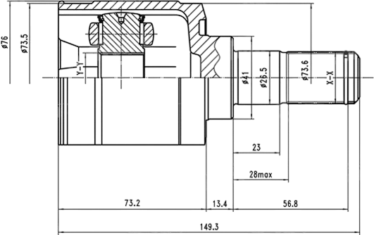 Изображение товара ШРУС Patron PCV1517