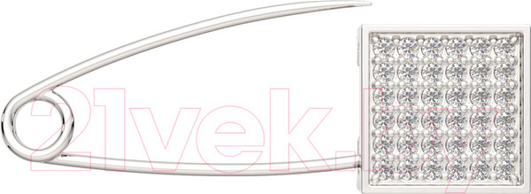 Изображение товара Брошь из серебра ZORKA 0940008 (с фианитами)