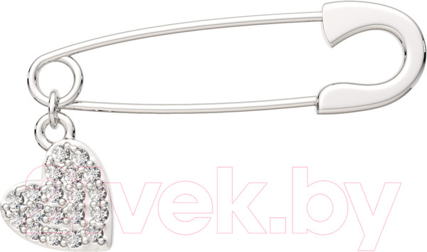 Изображение товара Брошь из серебра ZORKA 0940012 (с фианитами)