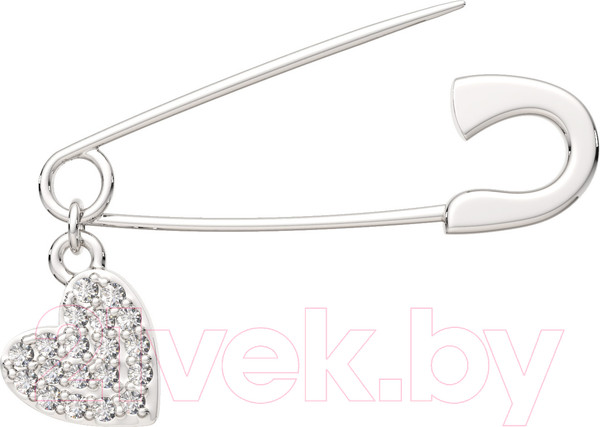 Изображение товара Брошь из серебра ZORKA 0940012 (с фианитами)