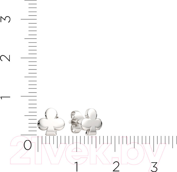 Изображение товара Серьги из серебра ZORKA 0300447.ZZ