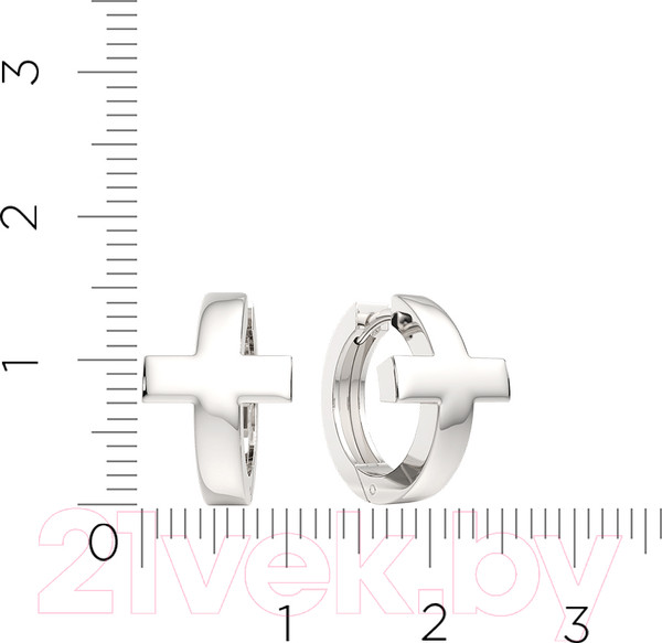 Изображение товара Серьги из серебра ZORKA 0300454.ZZ