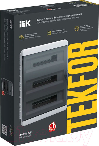 Изображение товара Бокс пластиковый IEK TF5-KP12-V-54-41-K01-K03
