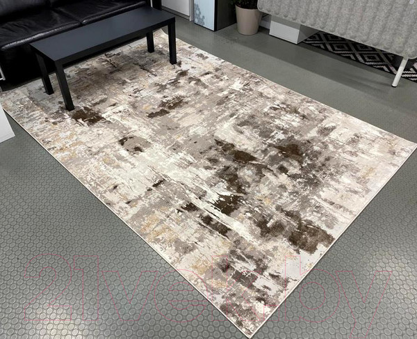 Изображение товара Ковер Radjab Carpet Ориенталь Прямоугольник 3987B / 7913RK (3x5, Dark Grey/Beige)