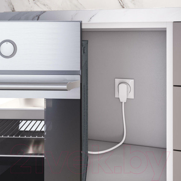 Изображение товара Розетка Werkel W1189201 с вилкой (белый)