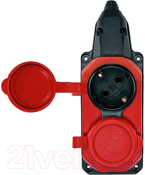 Изображение товара Колодка удлинителя Tokov Electric TKE-C13-KK2-Z