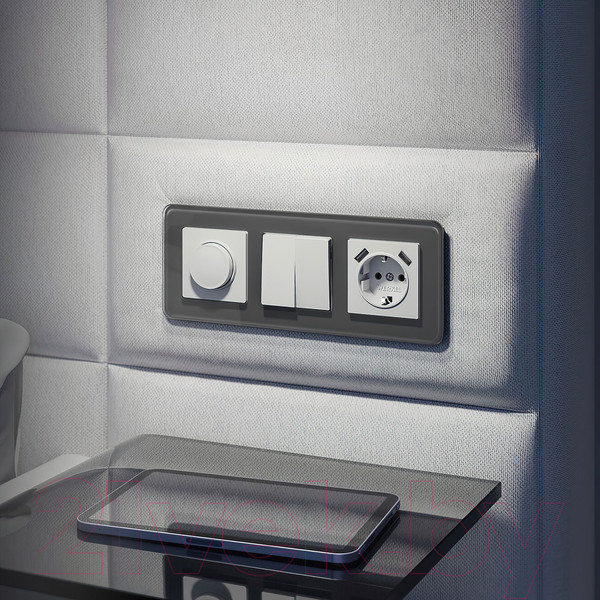 Изображение товара Выключатель Werkel W1120061 (белый матовый)