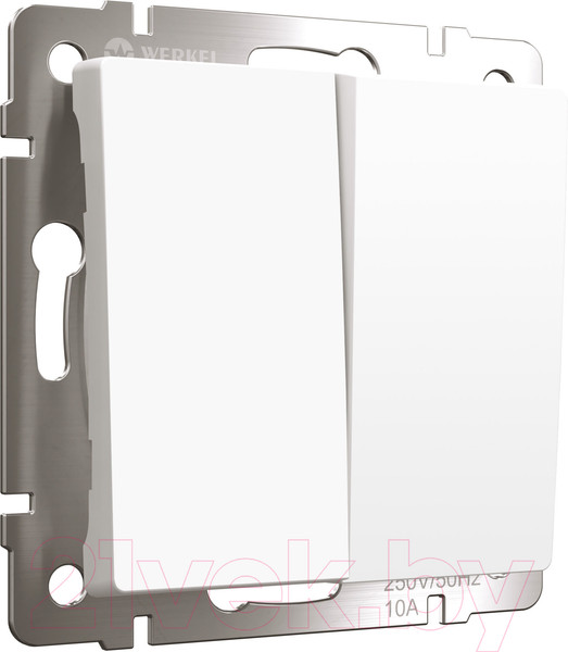Изображение товара Выключатель Werkel W1120061 (белый матовый)