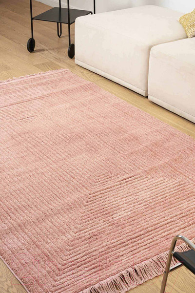 Изображение товара Коврик Radjab Carpet Пандора Прямоугольник 1104A / 6828RK (1.2x1.8, Pink/Pink)