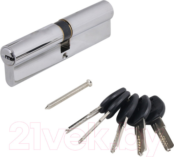 Изображение товара Цилиндровый механизм замка Аллюр HD F 110-5К CP 55x55 (хром)