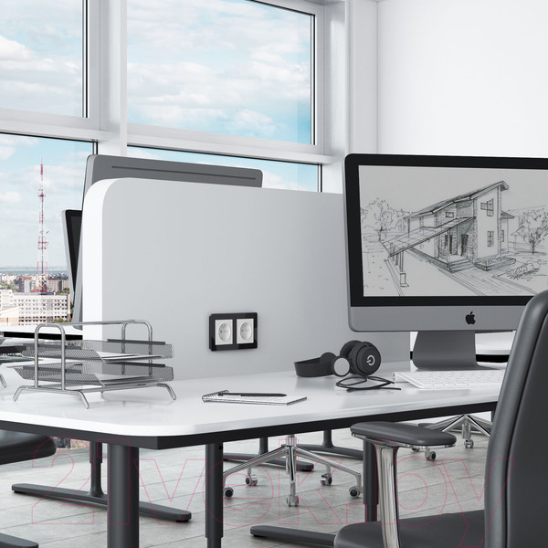 Изображение товара Розетка Werkel W1171161 (белый матовый)