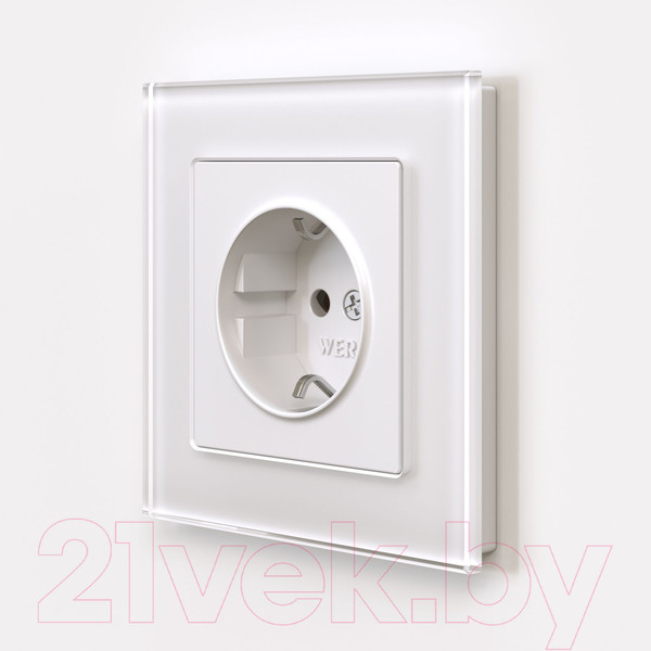 Изображение товара Розетка Werkel W1171161 (белый матовый)