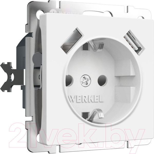 Изображение товара Розетка Werkel W1171561 (белый матовый)