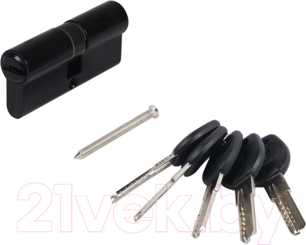 Изображение товара Цилиндровый механизм замка Аллюр HD F 70-5К Black 35х35 (черный)