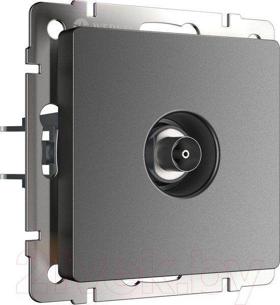 Изображение товара Розетка Werkel W1183064 (графит матовый)
