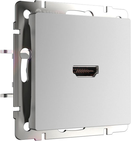 Изображение товара Розетка Werkel HDMI / W1186006 (серебряный)