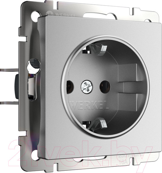 Изображение товара Розетка Werkel W1171165 (серебряный матовый)