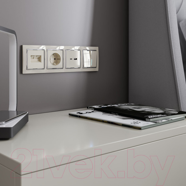 Изображение товара Выключатель Werkel W1120103 (слоновая кость)