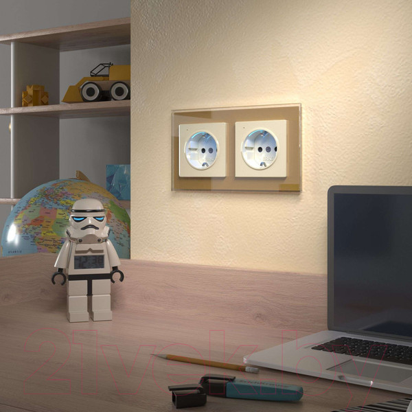 Изображение товара Розетка Werkel W1171403 (слоновая кость)