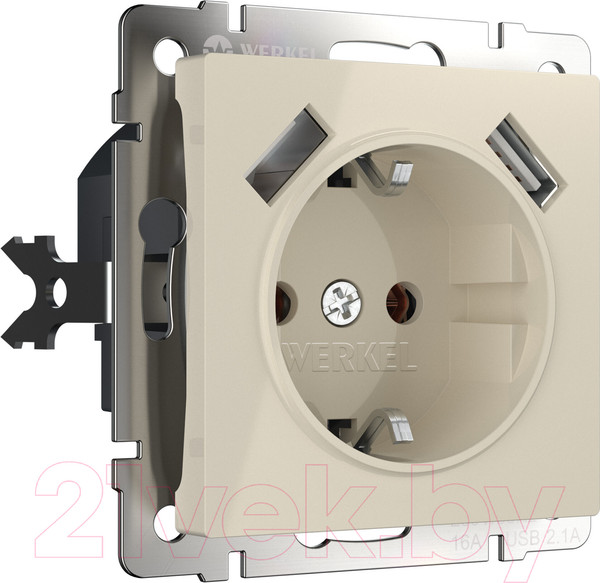 Изображение товара Розетка Werkel W1171503 (слоновая кость)