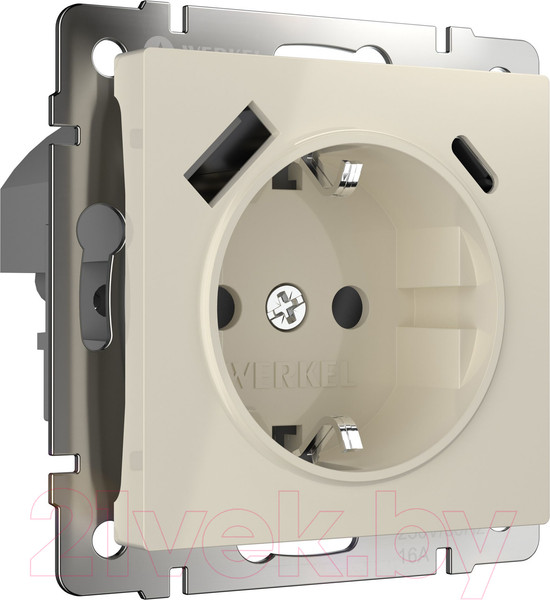 Изображение товара Розетка Werkel W1171703 (слоновая кость)