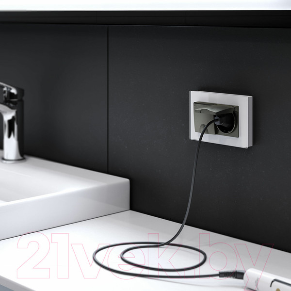 Изображение товара Розетка Werkel W1172208 (черный матовый)