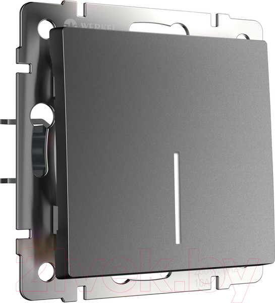 Изображение товара Выключатель Werkel W1112164 (графит матовый)