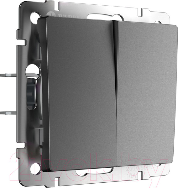 Изображение товара Выключатель Werkel W1120064 (графит матовый)