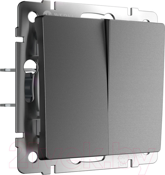 Изображение товара Выключатель Werkel W1122064 (графит матовый)