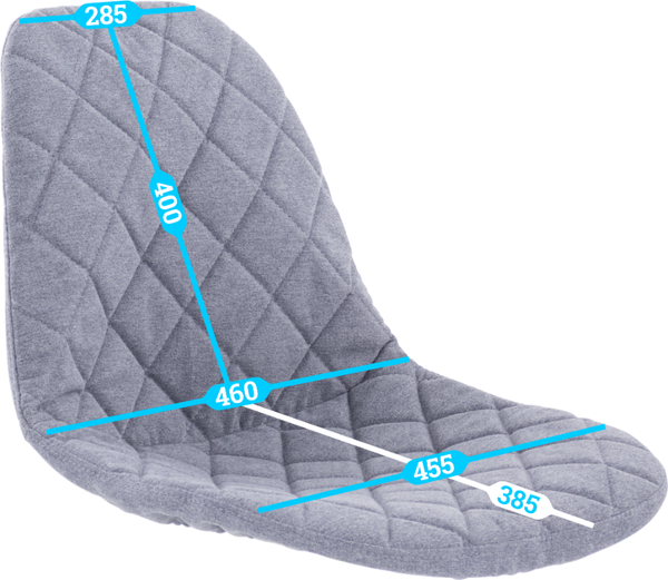 Изображение товара Чехол на стул UTFC Шелл Пик (Moderno 07/синий)