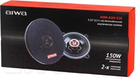 Изображение товара Коаксиальная АС Aiwa ASM-520