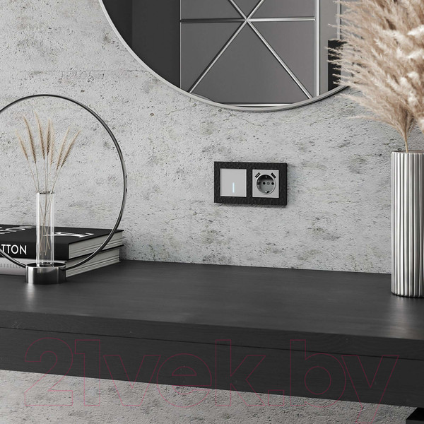 Изображение товара Выключатель Werkel W4510006 Сенсорный одноклавишный (серебряный)