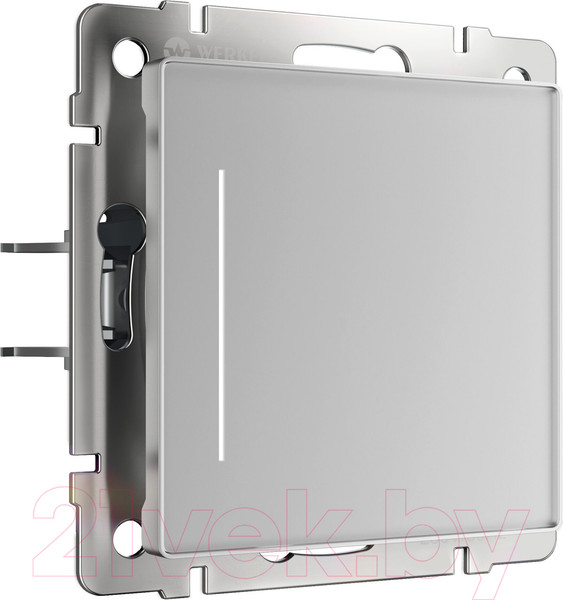 Изображение товара Выключатель Werkel W4512006 Сенсорный одноклавишный (серебряный)