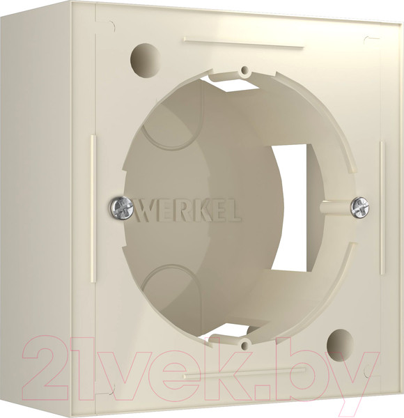 Изображение товара Коробка открытого монтажа Werkel W8000003 (слоновая кость)