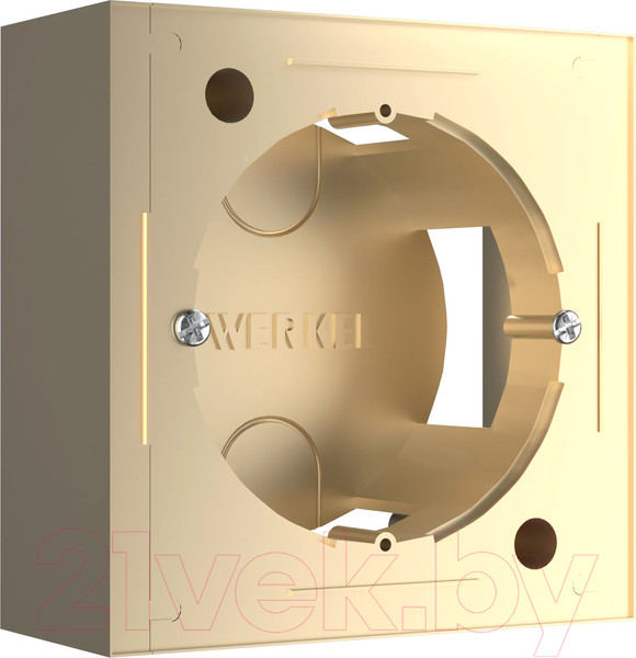 Изображение товара Коробка открытого монтажа Werkel W8000011 (шампань)