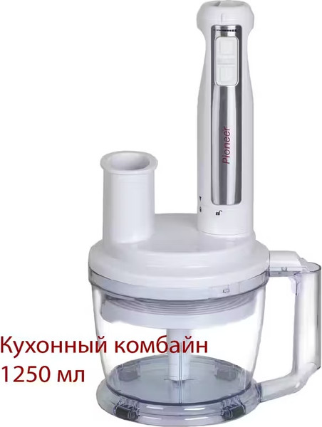 Изображение товара Блендер погружной Pioneer HB135S (белый)