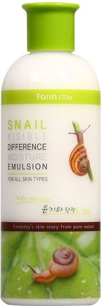 Изображение товара Эмульсия для лица FarmStay Увлажняющая с экстрактом улитки (350мл)