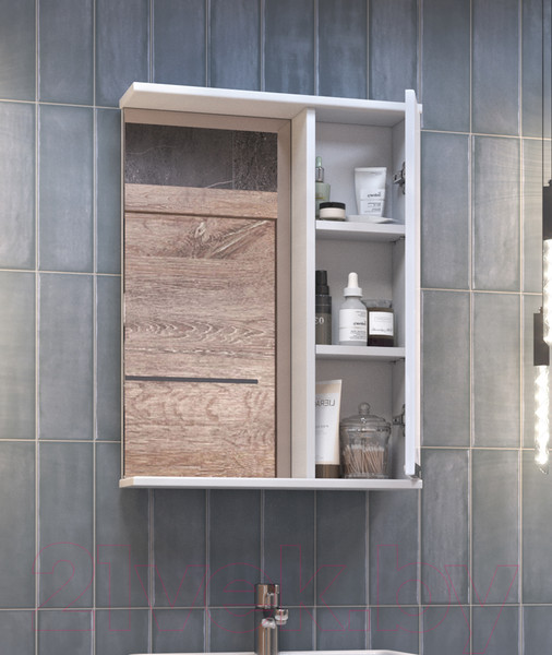 Изображение товара Шкаф с зеркалом для ванной Vigo Callao 500 R