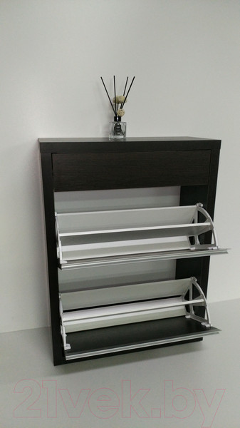 Изображение товара Тумба для обуви Элана Люкс 2.70ш (венге магия/венге магия)