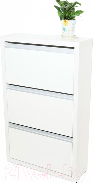 Изображение товара Тумба для обуви Элана Люкс 3.70 (белый/белый)