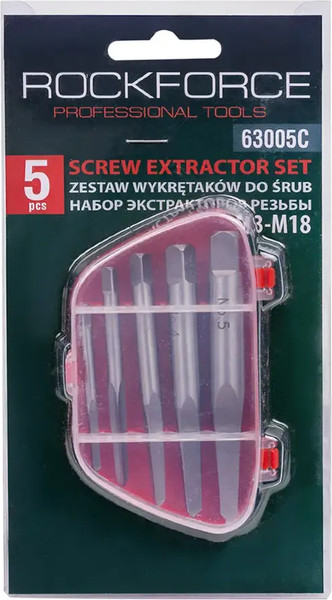 Изображение товара Набор экстракторов RockForce RF-63005C