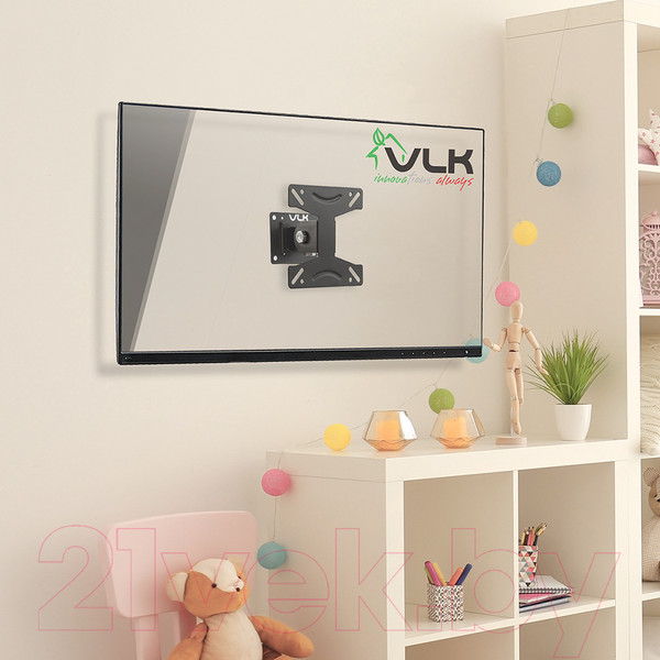 Изображение товара Кронштейн для телевизора VLK Trento-102 (черный)