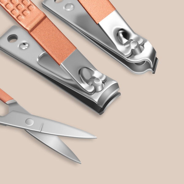 Изображение товара Набор для маникюра Queen Fair 6936227 (бежевый)