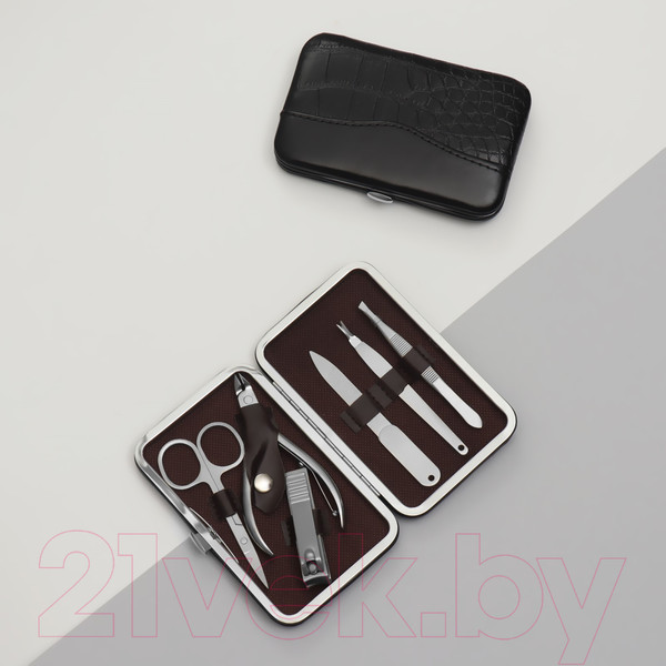 Изображение товара Набор для маникюра Queen Fair 845258 (черный)