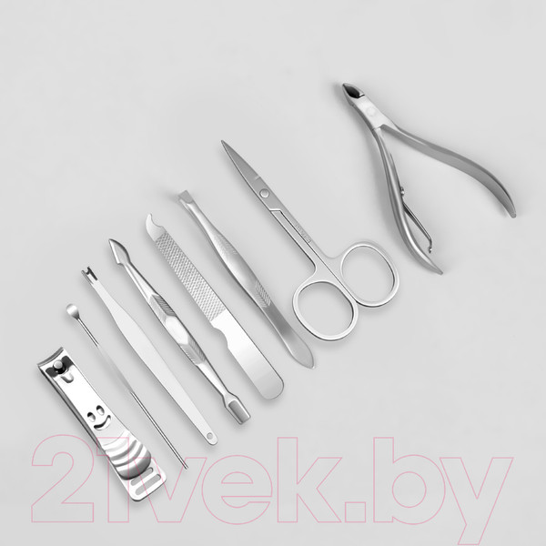 Изображение товара Набор для маникюра Queen Fair Metallic / 5198963 (розовый)